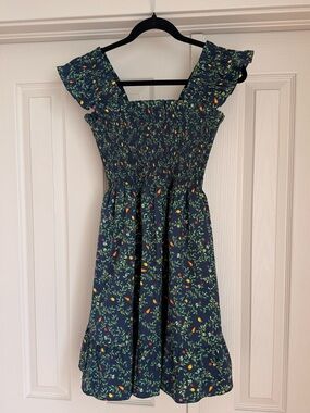 Hill House Elizabeth Nap Dress in Midnight Garden